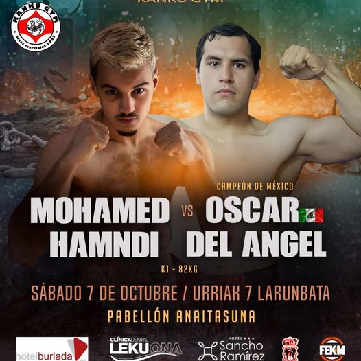 Moha Hamdi y &Oacute;scar del &Aacute;ngel se ver&aacute;n las caras sobre el ring